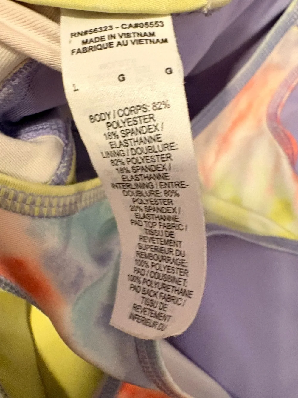 Nike sports bra